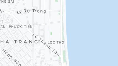 Hotel location map