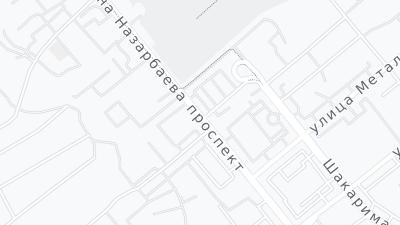 Mapa de localização do hotel