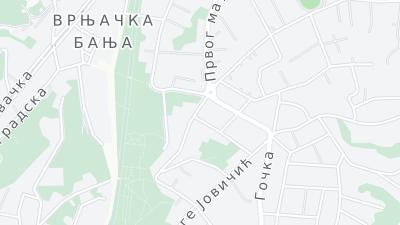 Hotel location map