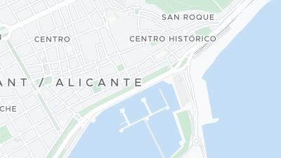 Hotel location map