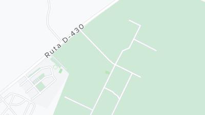 Kaart met de situering van het hotel