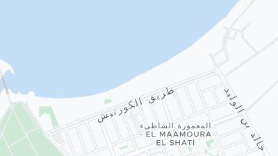 Hotel location map