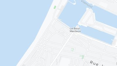 Kort over hotellets beliggenhed