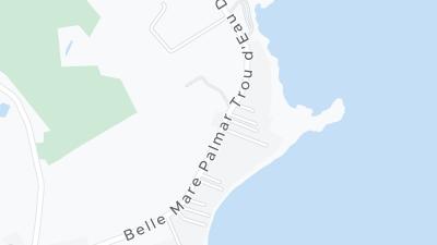 Hotel location map