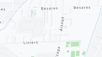 Hotel location map