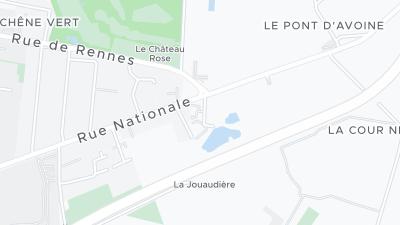 호텔 위치 지도