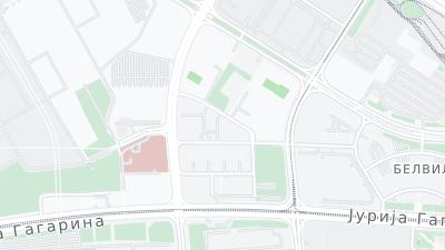 Hotel location map