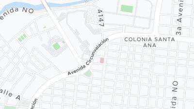Hotel location map
