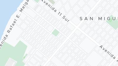 Hotel location map