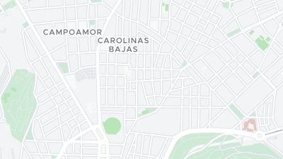 Hotel location map