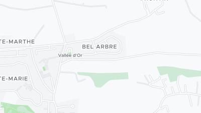 Hotel location map