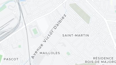 Hotel location map