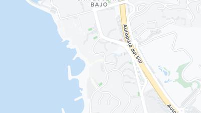 Hotel location map