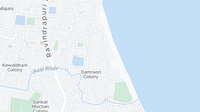 Hotel location map