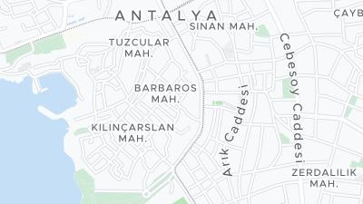 Hotel location map