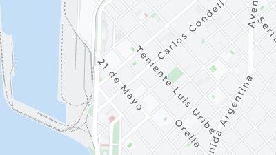 Hotel location map