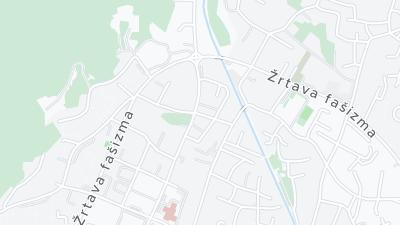 Hotel location map
