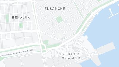 Hotel location map