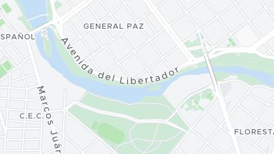 Hotel location map