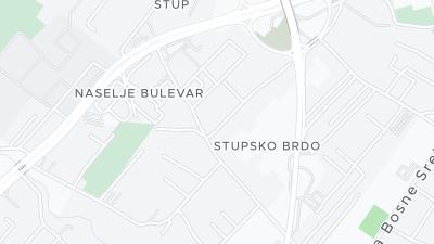 Hotel location map