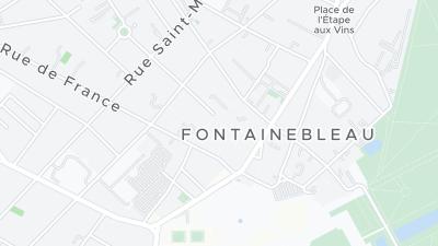Hotel location map