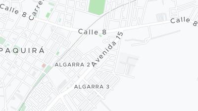 Hotel location map