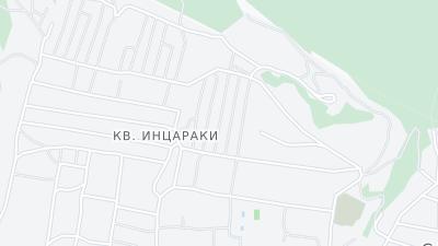 Kaart met de situering van het hotel