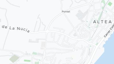 خريطة موقع الفندق