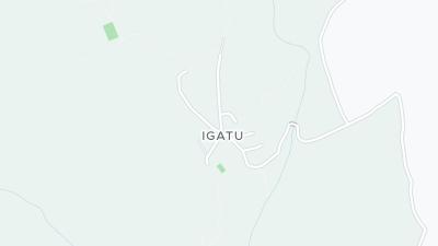 Kaart met de situering van het hotel