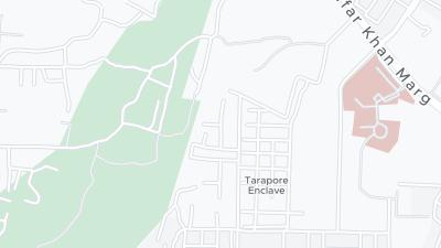 Mapa de localização do hotel