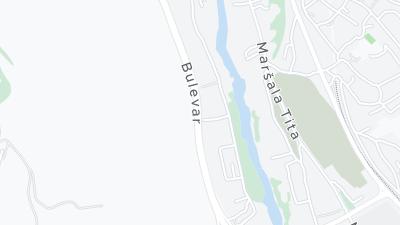 Hotel location map