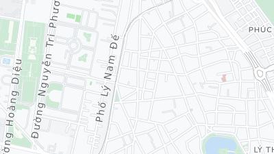 Hotel location map
