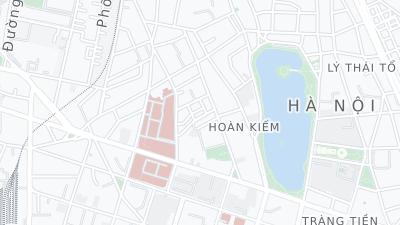 Hotel location map