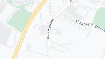 Hotel location map