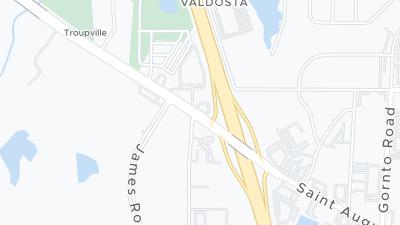 Hotel location map