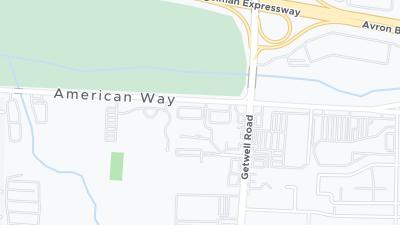 Hotel location map