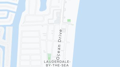 Hotel location map