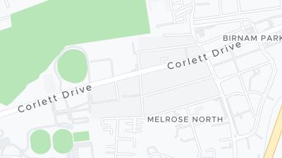 Hotel location map