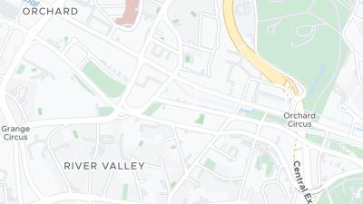 Hotel location map