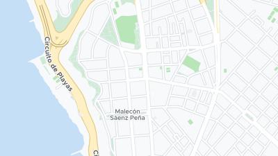 Hotel location map