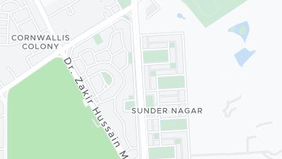 Hotel location map