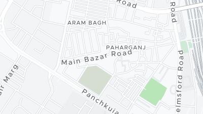 Hotel location map