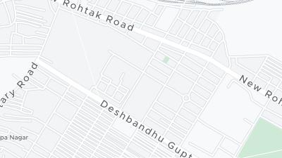Hotel location map