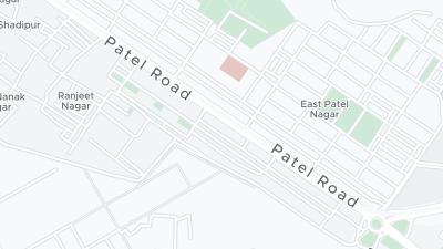 Hotel location map
