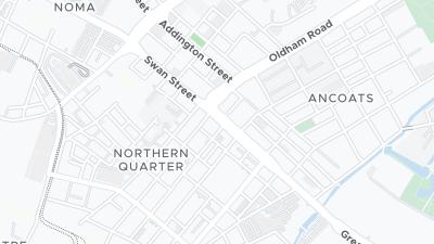 Hotel location map
