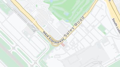 Mapa de localização do hotel