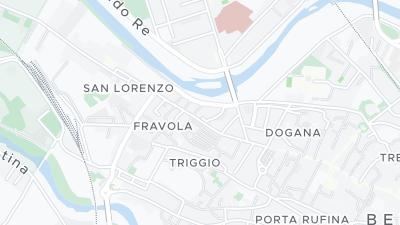 Hotel location map