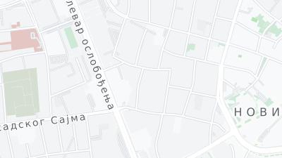 Hotel location map