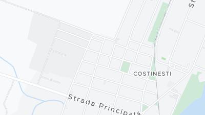 Kaart met de situering van het hotel