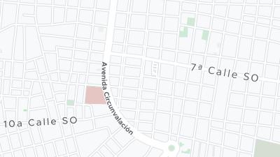 Hotel location map